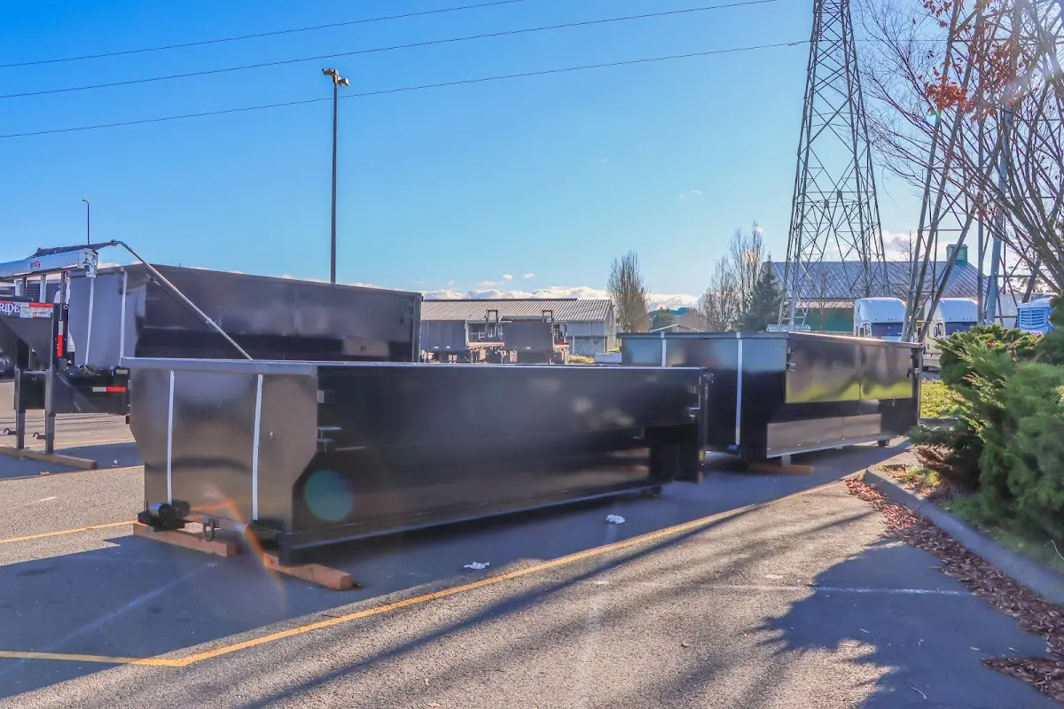 Professional dumpster rental and junk removal service in DeMotte